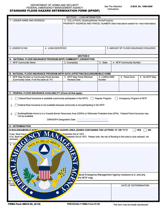 current fema flood zones